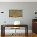 Atlanta // 1871 (Small // 18"L x 12"H)