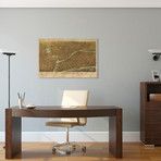 Milwaukee // 1872 (Small // 18"L x 12"H)