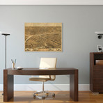 Des Moines // 1868 (Small // 16"L x 12"H)