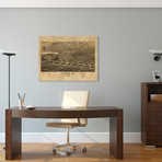 Las Vegas, New Mexico // 1882 (Small // 16"L x 12"H)