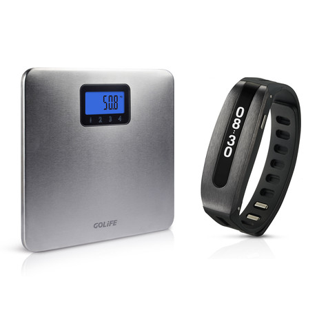 GOLiFE CARE Smart Fitness Band + Fit Bluetooth Smart Scale