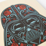 Darth Vader // Color Wood Panel // Star Wars