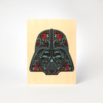 Darth Vader // Color Wood Panel // Star Wars