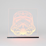 Storm Trooper // LED Sign // Star Wars (Red)