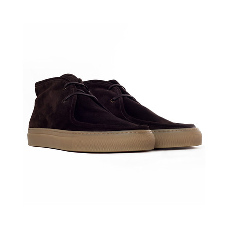 Suede Moccasin Sneaker // Dark Brown (US: 8)