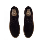 Suede Moccasin Sneaker // Dark Brown (US: 10)