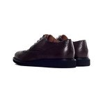 Leather Brogue + Wedge Sole // Brown (US: 10)