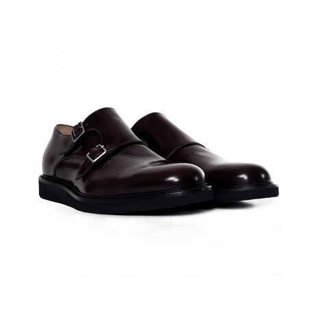 Double Monk Strap // Black (US: 8)