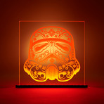 Storm Trooper // LED Sign // Star Wars (Red)