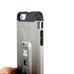 Rugged Case + Kickstand // Gun Metal (iPhone 6/6s)