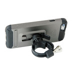 Armband & Bar Bike Mount + Rugged Case + Kickstand // Navy (iPhone 5 & 5s)