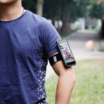 Armband & Bar Bike Mount + Rugged Case + Kickstand // Navy (iPhone 5 & 5s)