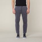 Burnout Jogger Sweatpant // Black (S)