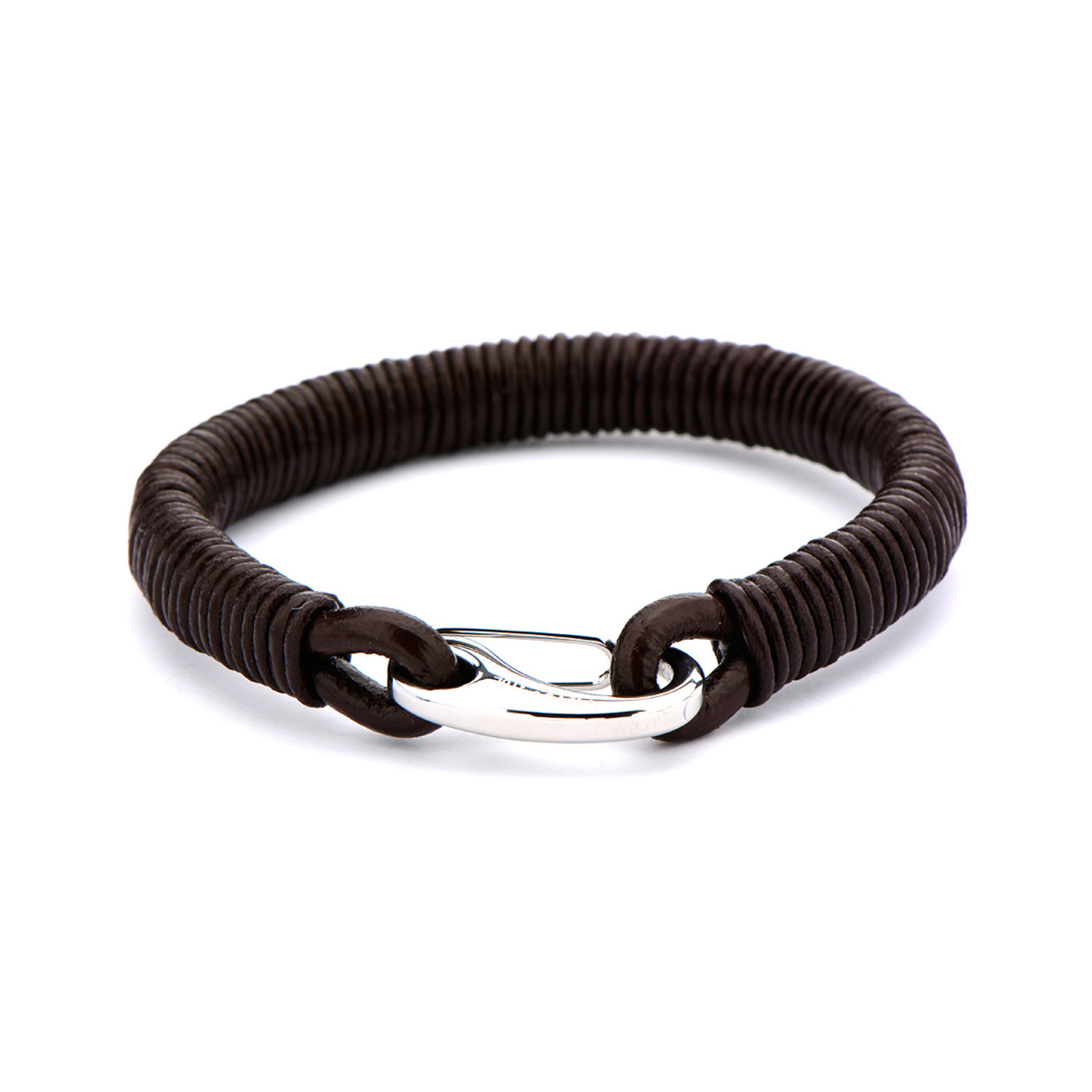 Coil Leather Bracelet - Bijouxx - Touch of Modern