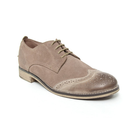 Rigg Suede + Leather Longwing Brogues (Euro: 40)