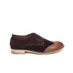 Shaka Suede + Leather Longwing Brogues (Euro: 40)