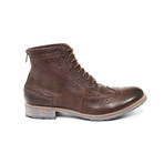 Milo Leather Brogue Wingtip Angus Boots (Euro: 40)