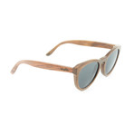 Ostrich Sunglasses // Sandle Wood