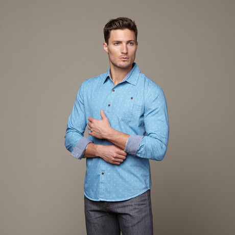 Abe Shirt // Dusty Blue (S)