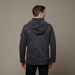 Conner Hooded Jacket + Sherpa Lining // Charcoal (XS)