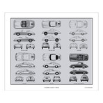 Porsche 356 Blueprint Collection