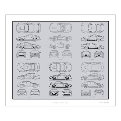 Mazda Blueprint Collection