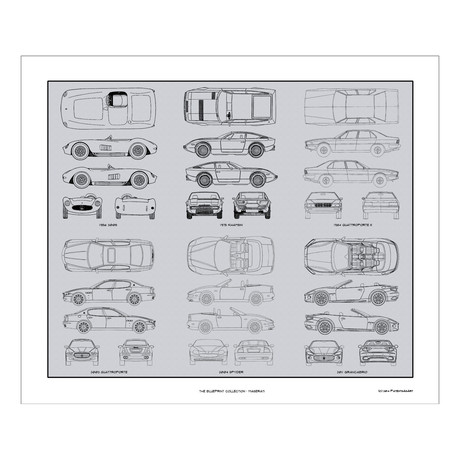 Maserati Blueprint Collection