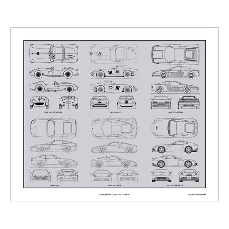 Ferrari Blueprint Collection