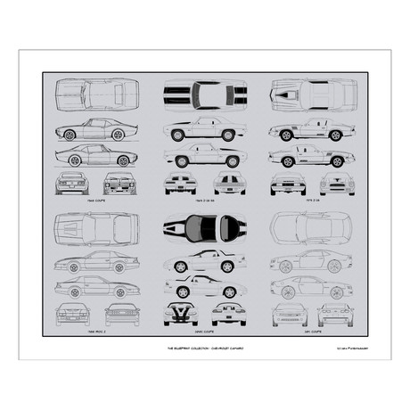 Chevrolet Camaro Blueprint Collection