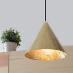 Lean 10"Ø Pendant Light