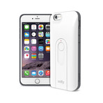 Selfy Case With Built-In Bluetooth Camera Remote // White (iPhone 6)