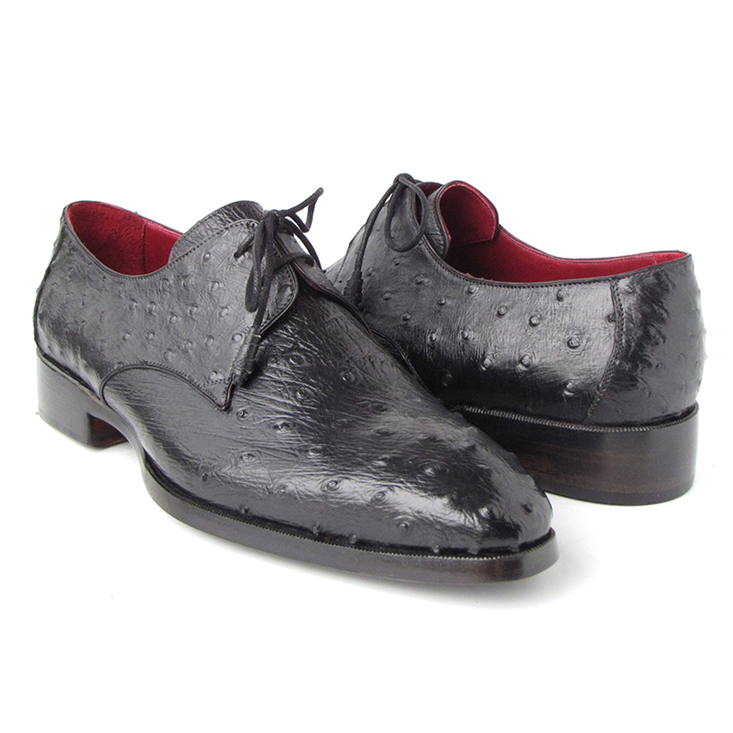 Genuine Ostrich Derby // Black (Euro: 41) - Paul Parkman - Touch