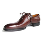 Oxford Dress Shoe // Brown + Bordeaux (Euro: 45)