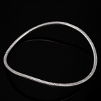 Bilbao Sculputred Thin Bangle