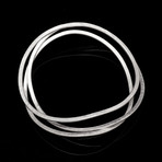 Bilbao Sculputred Thin Bangle