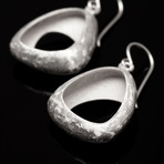 Gaudi Triángulo Earrings // Brushed