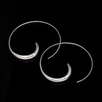 Classic Swirly Earrings // Large