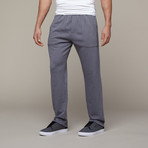 Light French Terry Straight Pant // Nickel (S)