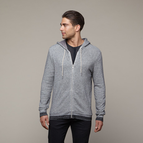 Sly Zip Hoodie // Cinder (S)