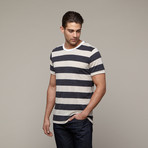 Basic Crew // Black + Stone (L)