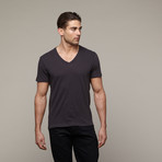 Organic V-Neck // Earth Black (S)