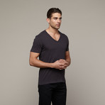 Organic V-Neck // Earth Black (S)
