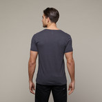 Organic V-Neck // Earth Coal (L)