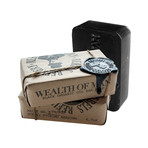 Wealth of Man Black Organic Oil Bar Soap // Set of 3
