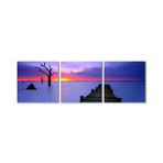 Lake Charm Sunset I (16" x 48")