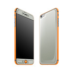 Glow Gel Combo // Steel Ash + Neon Orange // iPhone 6/6S