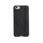 Inlay Vegan Black Leather // iPhone 6