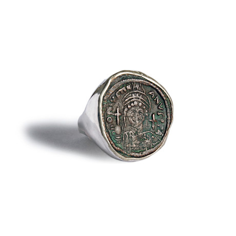 Justinian I // Silver Ring