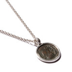 Constans as Augustus // Silver Necklace