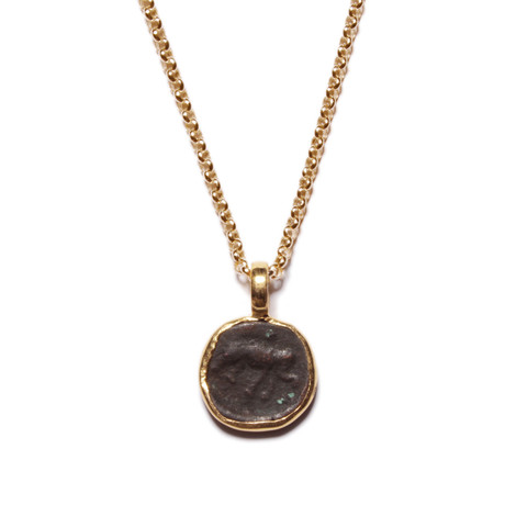 Mystery Coinage // Gold Necklace